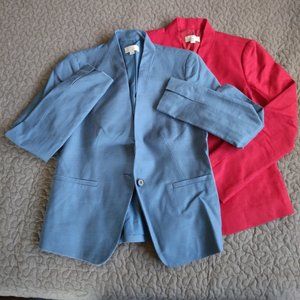 Two LOFT work jackets / blazers